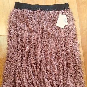 Lularoe Mauve Elegant Eyelash Fringe Jill